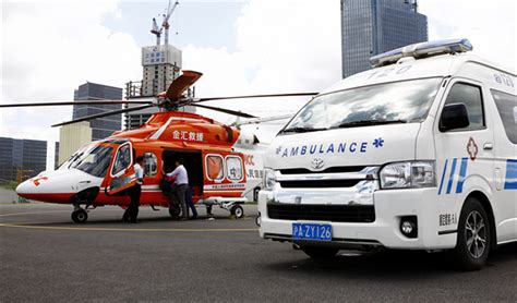 民生 _ 半月四起空中医疗急救转运，上海航空医疗救援体系日趋成熟