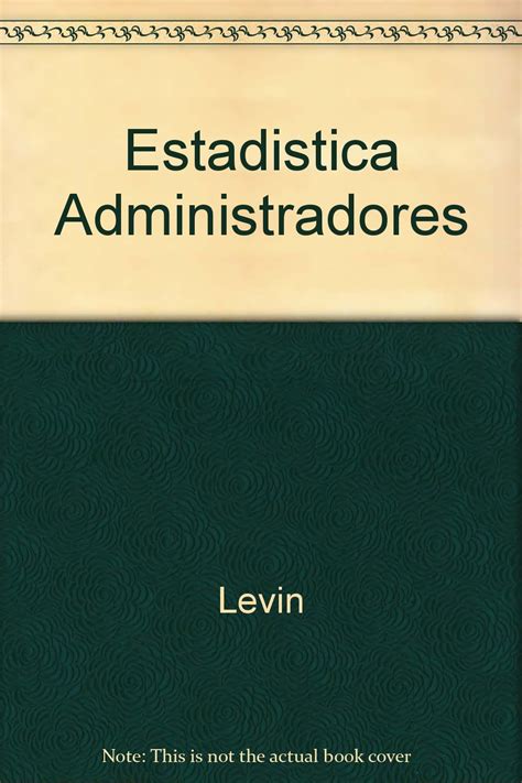 Buy Estadistica Administradores Book Online at Low Prices in India ...