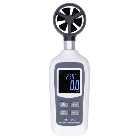 Buy Eujgoov MT-915 Anemometer LCD Display Wind Speed Gauge Measuring ...