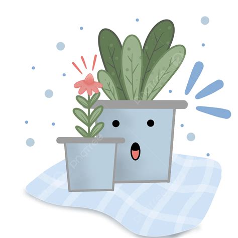 Kawaii Tropical Plants, Kawaii, Tropical Plants Illustration, Kawaii ...
