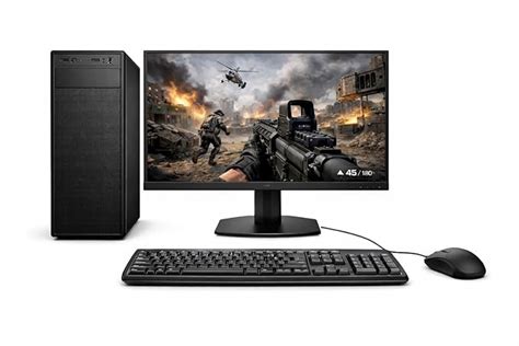 KRYNORCXY Desktop PC Full Set with Core i3-2100 Processor | 4GB RAM ...