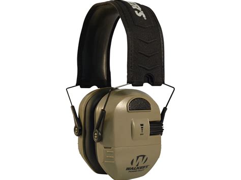 Walker's Ultimate Alpha Power Electronic Ear Muffs Flat Dark Earth