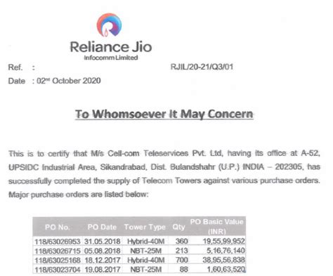 Certification | Cell Com