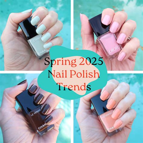 Spring 2025 nail polish trends - Bay Area Fashionista
