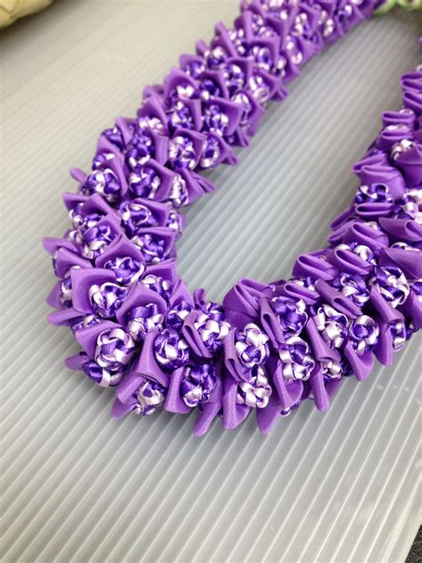 Pin by Naomilimili on Ribbon Lei | Ribbon lei, Flower lei, Hawaiian crafts