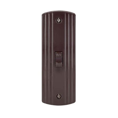 Leviton Leviton 10 amps Single Pole Toggle Switch Brown 1 pk C20-05231 ...