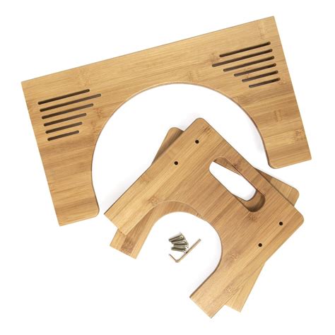 woodluv Bamboo Squatting Step Toilet Stool Relieves Constipation ...
