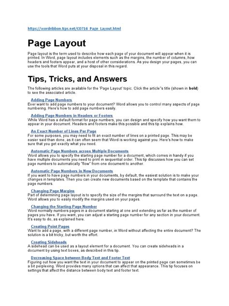 Image result for Page Layout Tutorial