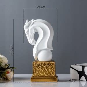 BNF Resin Horse Head Sculpture Animals Figurine For Tabletop ...