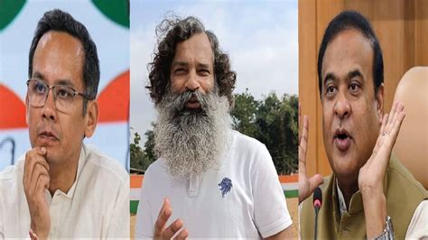 Himanta Biswa Sarma: Gaurav Gogoi upset with Rahul Gandhi over Nagaon ...