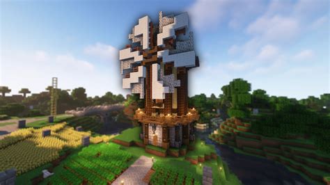 Image result for Minecraft Simple Windmill