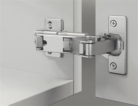Concealed hinge, Häfele Metallamat A/SM 175°, half overlay mounting ...