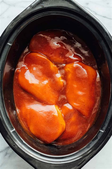 Easy Crock Pot Bbq Pulled Chicken Recipe - Crockpot Bbq Chicken Tender ...