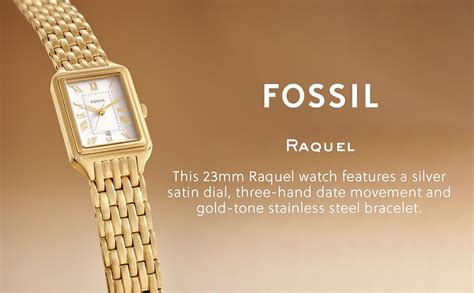 Buy Fossil Raquel Analog Silver Dial Women's Stainless Steel Watch ...