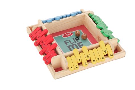 Chanak Shut The Box Dice Game | Wooden Math Board Game – chanak