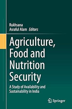 Buy Agriculture, Food and Nutrition Security: A Study of Availability ...