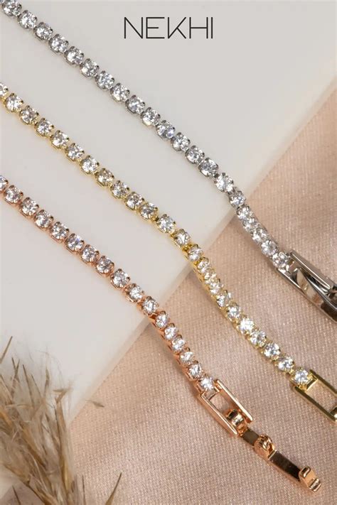 Eris snowflake Tennis bracelet – Nekhi India