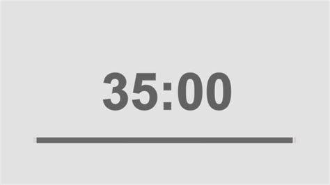 35 minutes countdown timer with alarm study timer - YouTube