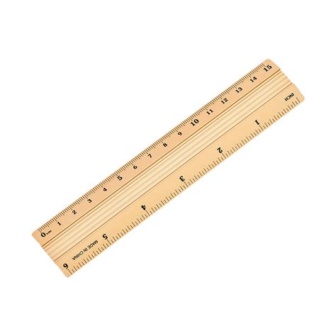BAZIC Jeweltones Color Plastic Ruler 12" (30cm), Inches Centimeter ...