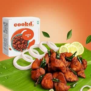 Cookd Madras 65 Masala 50g Ready To Cook in 8 Minutes | Can be cooked ...