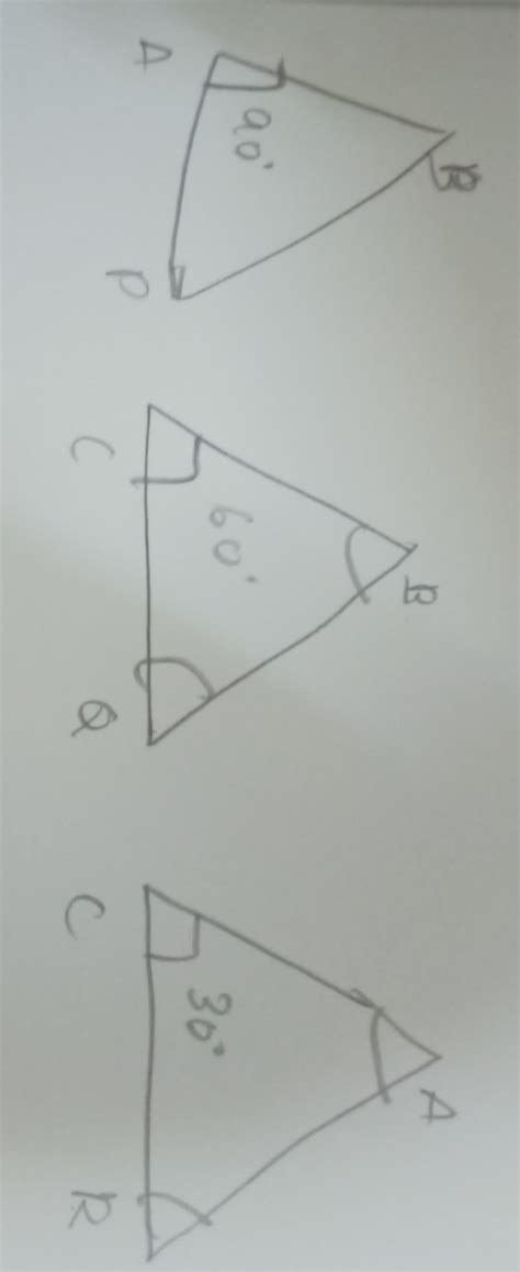 Draw the triangle shown below in your notebook.Draw triangles ABP, BCQ ...