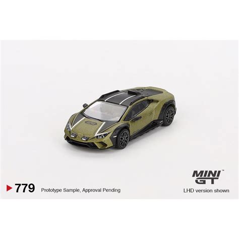 MINI GT #779: Lamborghini Huracán Sterrato Verde Gea Matt – Krazy ...