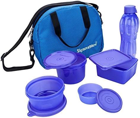 Buy Signoraware Plastic Sling Set with Bag, 5 Pieces, Violet Online at ...