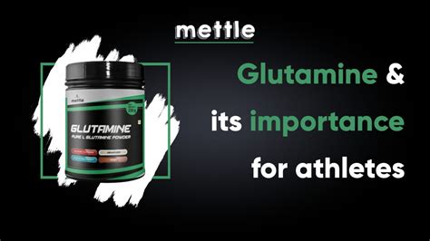 Glutamine and its importance for athletes
