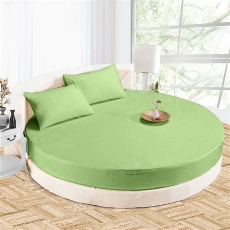 Luxury Sage Round Bed Sheets - 20% OFF — comfortbeddings-usa