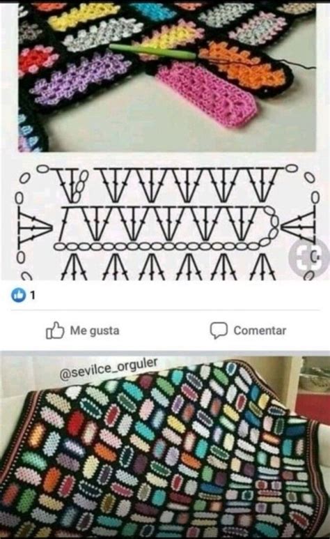 Image result for Rectangle Square Crochet Pattern