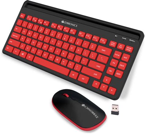 Zebronics-Companion 114 Wireless Keyboard and Mouse Combo Compact 2 ...