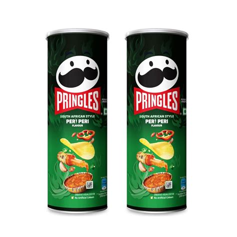 Kellogg's Pringles Peri Peri Jar, 107 Gram (Pack Of 2) - Salted ...