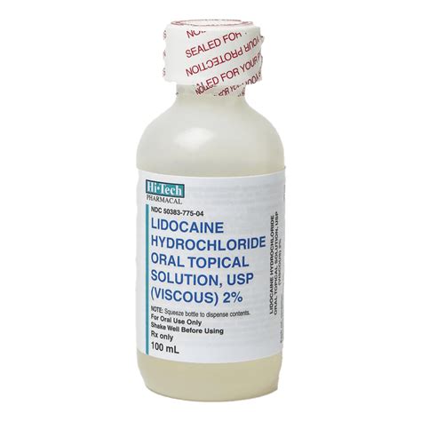 LIDOCAINE 2% HCL VISCOUS ORAL TOPICAL