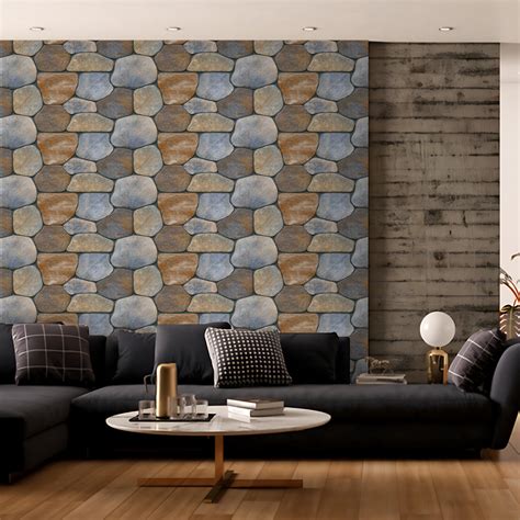 Pebbles tile Customised Wallpaper – Myindianthings