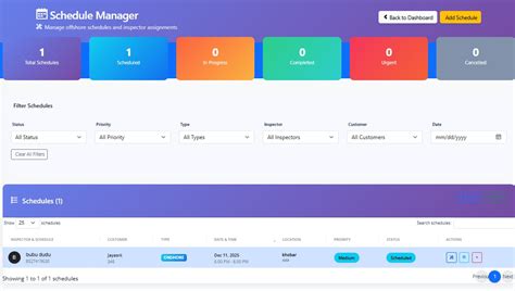 ARAMCO Inspection & Compliance — Agli Software