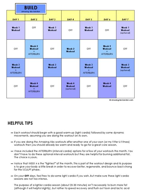 Free 12 Week Workout Plan 的图像结果