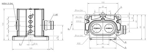 BNS00YY (BNS 813-D04-D16-100-20-02-FC-S90R) Mechanical multiple ...