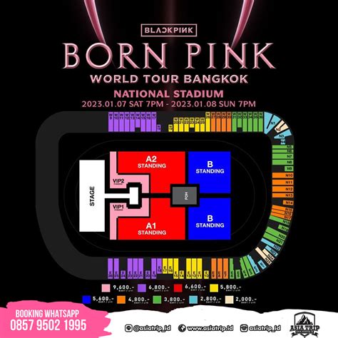 Concert BlackPink World Tour – Bangkok, Thailand – Asia Trip