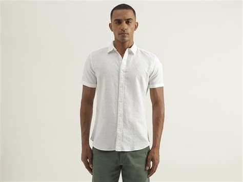 White Linen Shirt – United Colors of Benetton Store