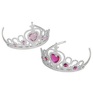 Buy Rhode Island Novelty Tiaras with Heart Stones (12 Pack) Online at ...
