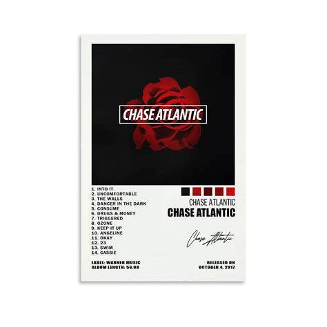 Amazon.com: BICHI Chase Atlantic Poster Album Cover Posters Poster ...