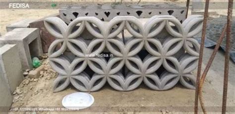 RCC Cement Jali 30 30 house front design best exterior paint