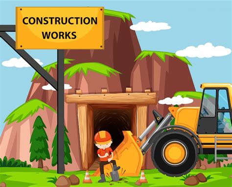 Mining cartoon Images - Free Download on Freepik
