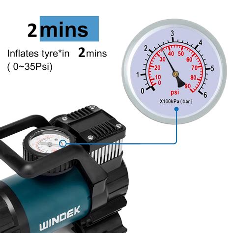 Windek 4001 Heavy Duty Tyre Inflator with Advanced Design, Speedy ...
