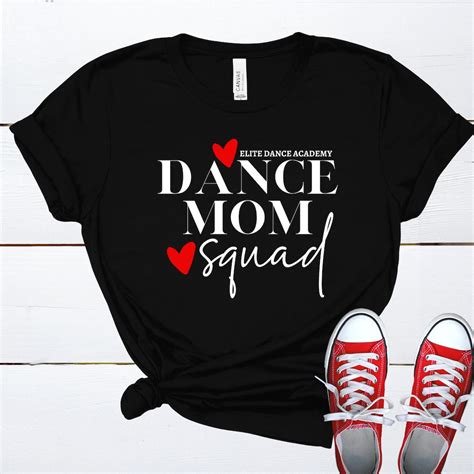Personalized Dance Mom Squad T-shirt: Dance Mom Tee, Competition Dance ...