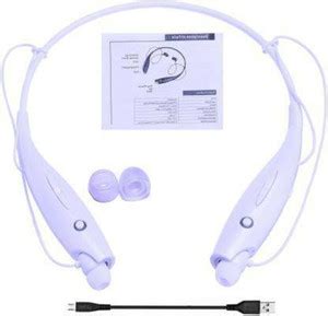 Bhanu HBS-730 bluetooth headphone wireless set of 1 (white) Bluetooth ...