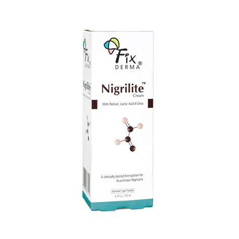 Buy FixDERMA Nigrilite Cream(100gm) - Cureka