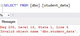 SQL Server Delete Table 的图像结果