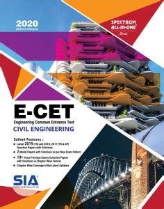 E-CET 2020 (Civil Engineering (CE)) Engineering Common Entrance Test ...