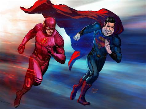 Flash Vs Superman